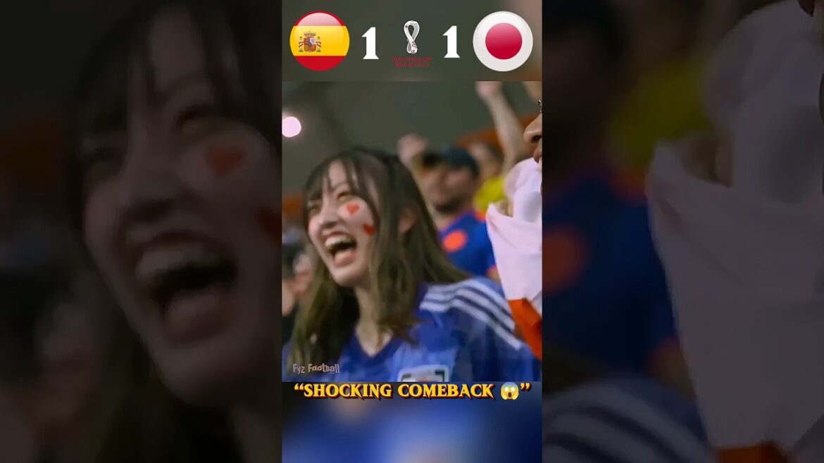 Espagne vs Japon 2022 – Retour CHOQUANT ! Le Japon gagne 2-1 😱 Espagne vs Japon 2022 – Retour CHOQUANT ! Le Japon gagne 2-1 😱