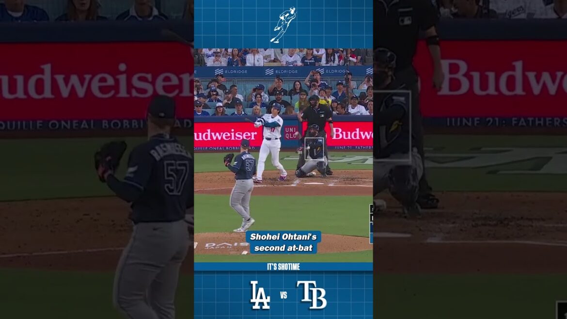 Deuxième match At-Bat VS Rays de Shohei Ohtani