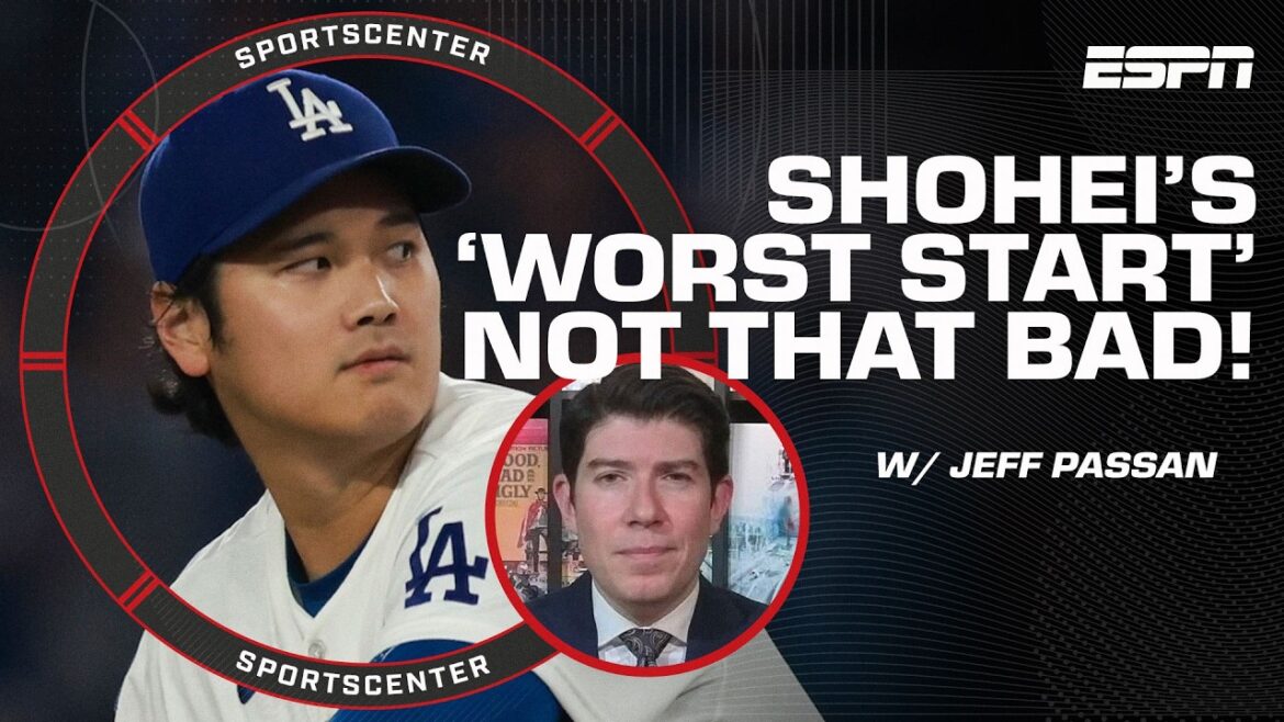Jeff Passan évalue le « pire début d'année » de Shohei Ohtani 😳 | Centre sportif