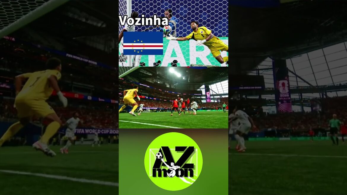 [Représentant du Cap-Vert]Explication du sauvetage divin de Vosinha ! #Coupe du Monde #Football #Gardien de but