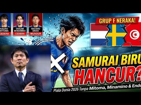 Mitome et Endo s’effondrent ! Le pire scénario du Japon dans le groupe de la mort de la Coupe du monde 2026 Mitome et Endo s'effondrent ! Le pire scénario du Japon dans le groupe de la mort de la Coupe du monde 2026