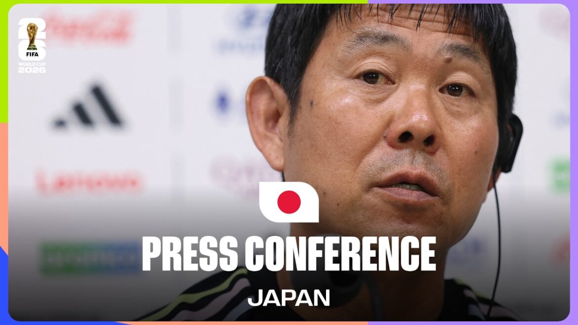 Le Japon jouera contre la Tunisie | Hajime Moriyasu répond aux questions Le Japon jouera contre la Tunisie | Hajime Moriyasu répond aux questions