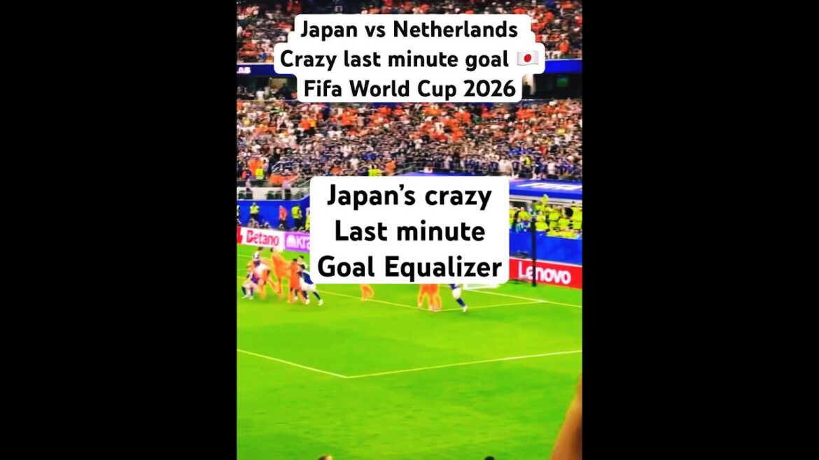 Pays-Bas contre Japon 2-2, retour tardif INSANE ! La tête de Kamada étourdit les Néerlandais | Faits saillants de la Coupe du monde 2026