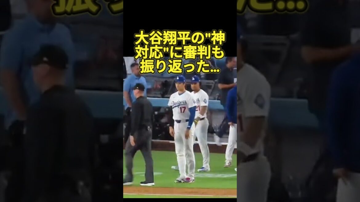 L'arbitre est revenu sur la "réponse de Dieu" de Shohei Ohtani...❤🥰 #Shohei Ohtani #Dodgers #mlb