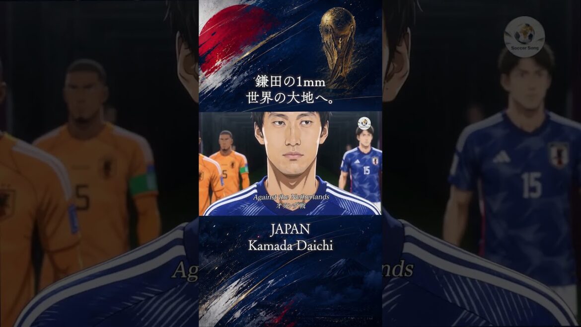 1 mm de Mitoma → 1 mm de Kamata #Équipe nationale de football du Japon #Coupe du Monde 1 mm de Mitoma → 1 mm de Kamata #Équipe nationale de football du Japon #Coupe du Monde