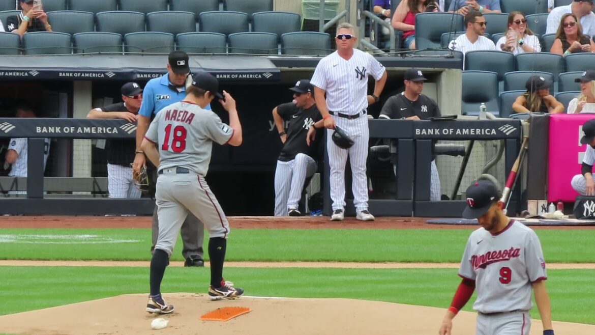 21/08/2021 (SAT) MIN vs NYY 🏟Yankee Stadium /Kenta Maeda prend le monticule face aux Yankees. 21/08/2021 (SAT) MIN vs NYY 🏟Yankee Stadium /Kenta Maeda prend le monticule face aux Yankees.