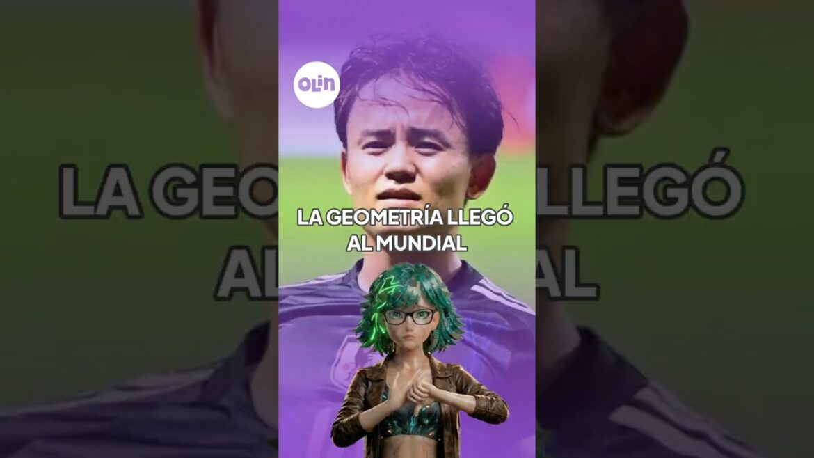RECORD GÉOMÉTRIQUE DE KUBO EN COUPE DU MONDE ! 📐⚽ #SHORTS - 4E