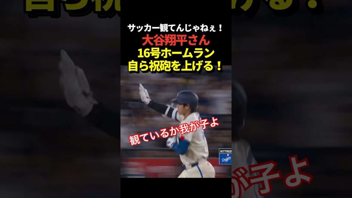 Super news de dernière minute !! ️Shohei Otani n°16 home run ! Le premier coup dur de Mme Mamiko après avoir donné naissance à son deuxième enfant !
