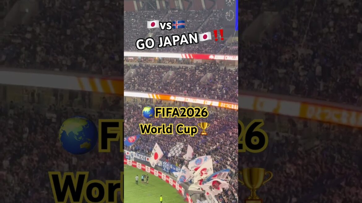 Équipe nationale de football du Japon !! ALLEZ AU JAPON !! ︎ Coupe du Monde FIFA2026🏆 #worldcup #japan #Équipe nationale japonaise de football #soccer #sports #football Équipe nationale de football du Japon !! ALLEZ AU JAPON !! ︎ Coupe du Monde FIFA2026🏆 #worldcup #japan #Équipe nationale japonaise de football #soccer #sports #football