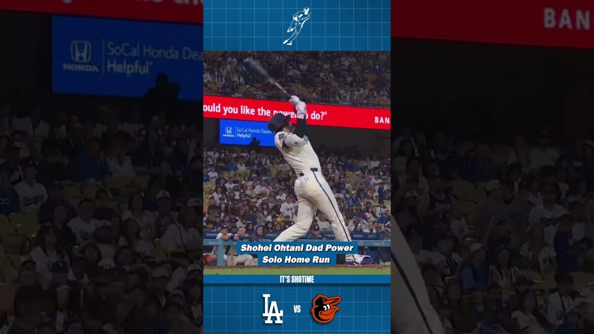 Le papa Power Home Run de Shohei Ohtani