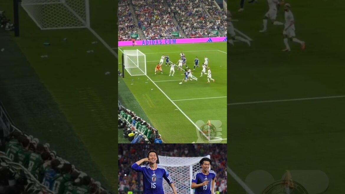 Lors du 1000ème match de l’histoire de la Coupe du Monde, Daichi Kamada a marqué le premier but lors de la victoire du Japon contre la Tunisie. Lors du 1000ème match de l'histoire de la Coupe du Monde, Daichi Kamada a marqué le premier but lors de la victoire du Japon contre la Tunisie.