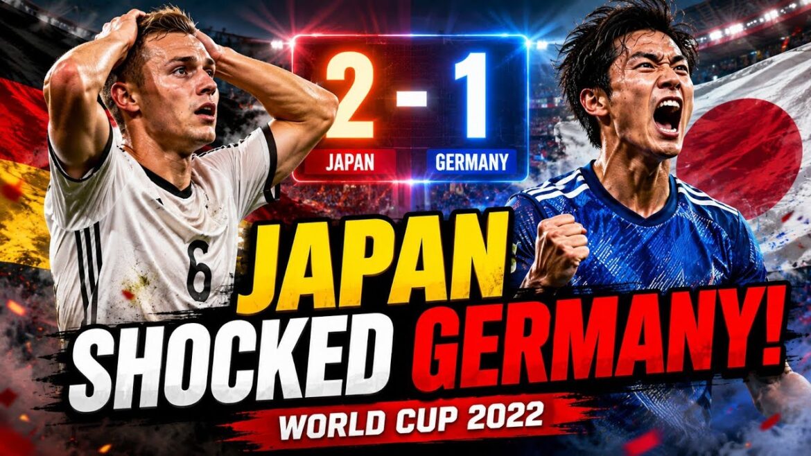 Japon vs Allemagne 2022 : le retour à la Coupe du monde qui a choqué tout le monde #fifa #worldcup2026 #football Japon vs Allemagne 2022 : le retour à la Coupe du monde qui a choqué tout le monde #fifa #worldcup2026 #football