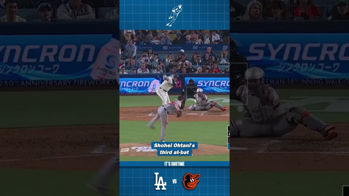 Troisième match au bâton contre les Orioles de Shohei Ohtani 2