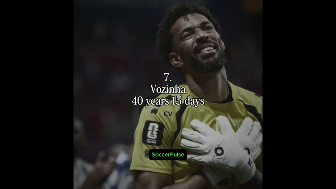 Top 10 des joueurs les plus âgés de la Coupe du monde 2026 Top 10 des joueurs les plus âgés de la Coupe du monde 2026