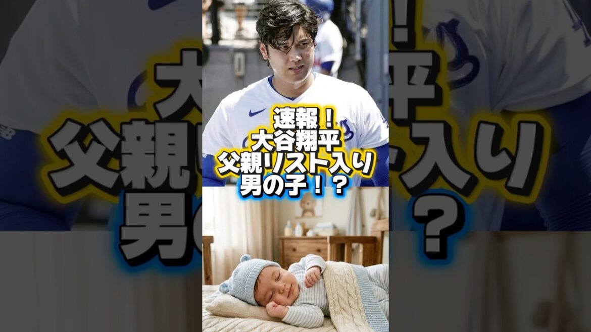 [Retrait]Shohei Otani rejoint la liste des pères ! Mamiko se prépare à accoucher ! Naissance d'un deuxième enfant (garçon) ! ? Tout comme ma liste de rêves ! ￼