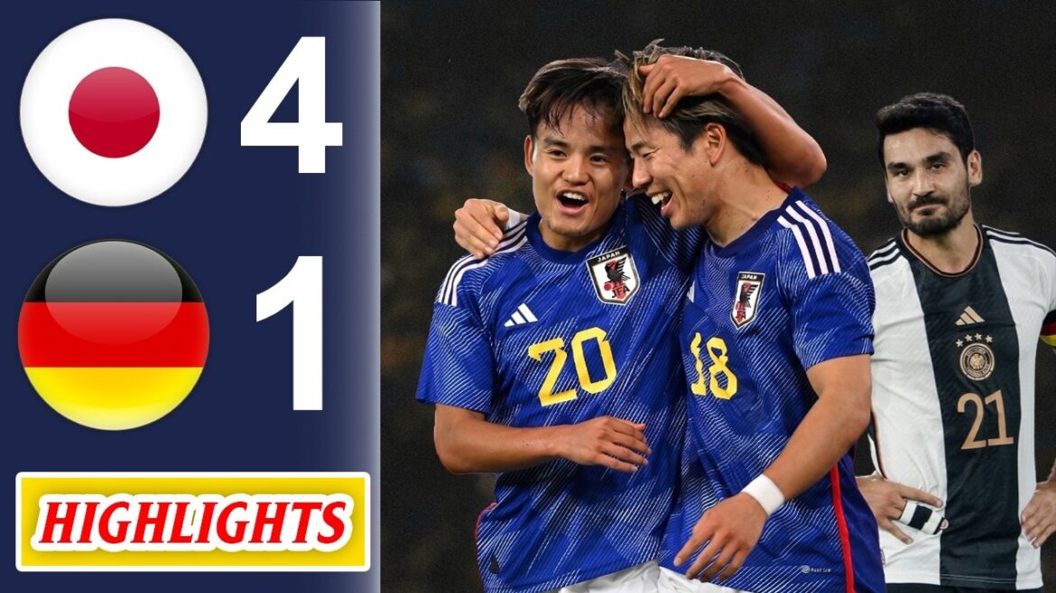 CHOC! 😱 JAPON contre ALLEMAGNE | Faits saillants et objectifs | Ils feront le plus grand retour de tous les temps CHOC! 😱 JAPON contre ALLEMAGNE | Faits saillants et objectifs | Ils feront le plus grand retour de tous les temps