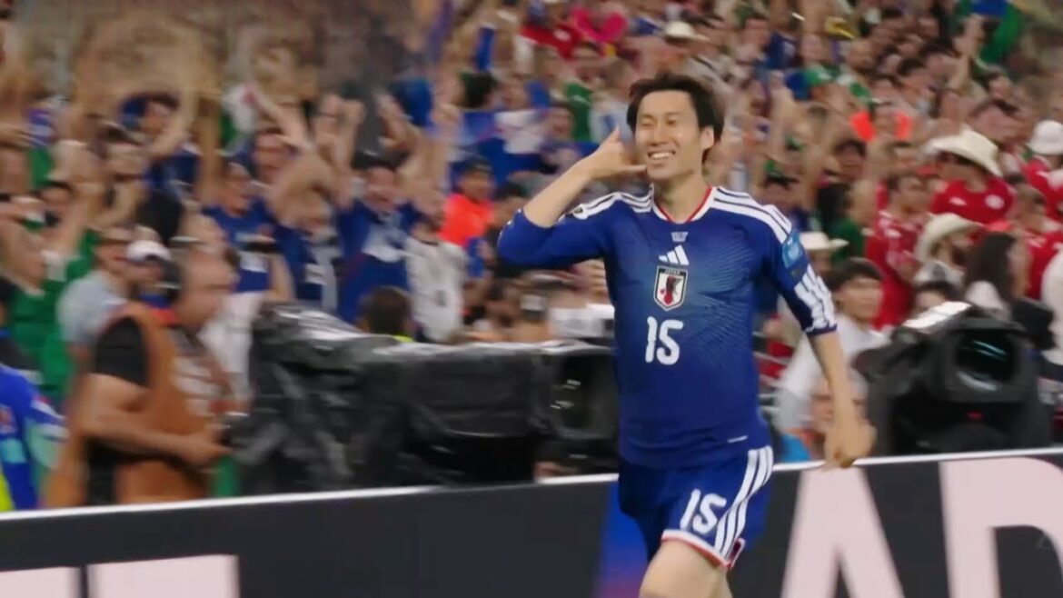 But de Daichi Kamada, Tunisie contre Japon, Coupe du Monde de la FIFA 2026