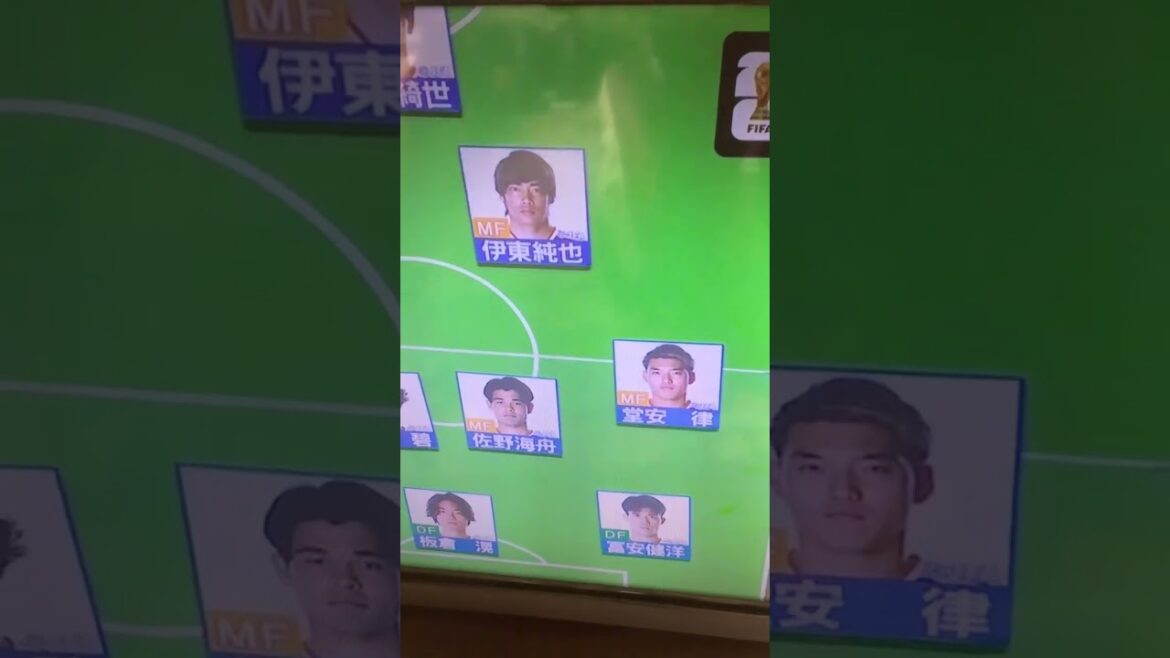 [Coupe du Monde FLFA 2026]Pourquoi ? Doan était-il inclus dans la formation de départ ? #Football #Équipe nationale du Japon