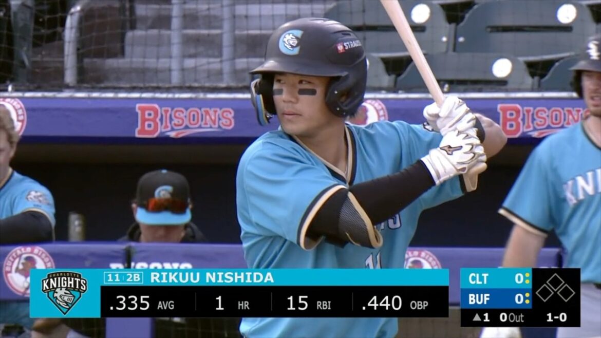 [Rikuu Nishida]20/06/2026 contre Blue Jays 3A Tous au bâton White Sox de Chicago Rikuu Nishida White Sox de Chicago #Munetaka Murakami #Tohoku High School