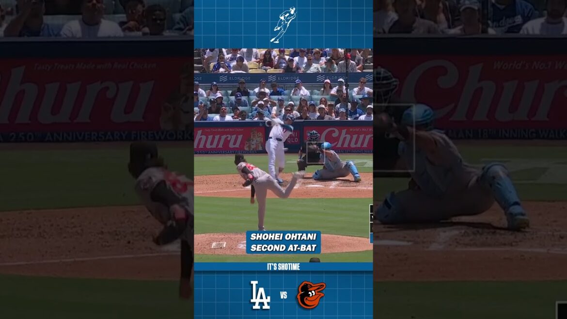 Deuxième match au bâton contre les Orioles de Shohei Ohtani 3