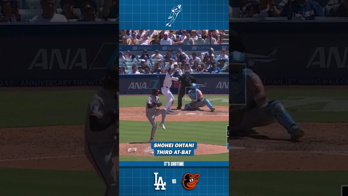 Troisième match au bâton contre les Orioles de Shohei Ohtani