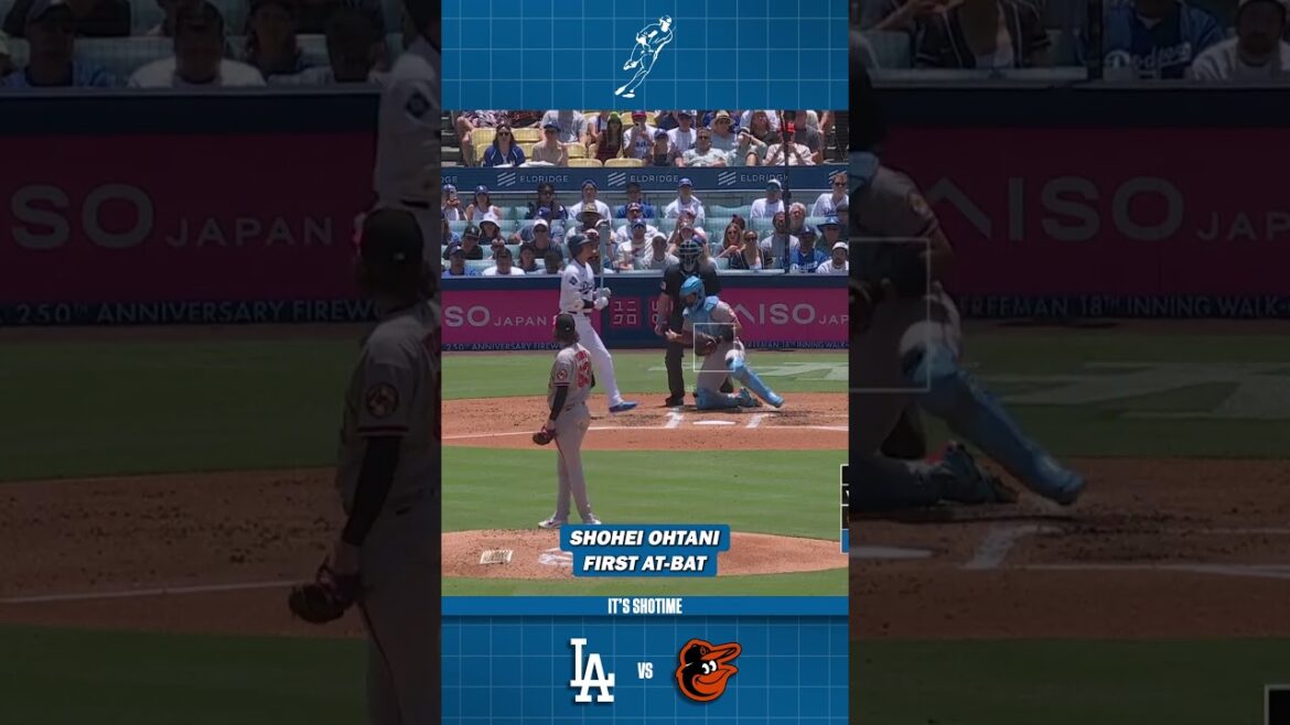 Premier match 3 au bâton contre les Orioles de Shohei Ohtani