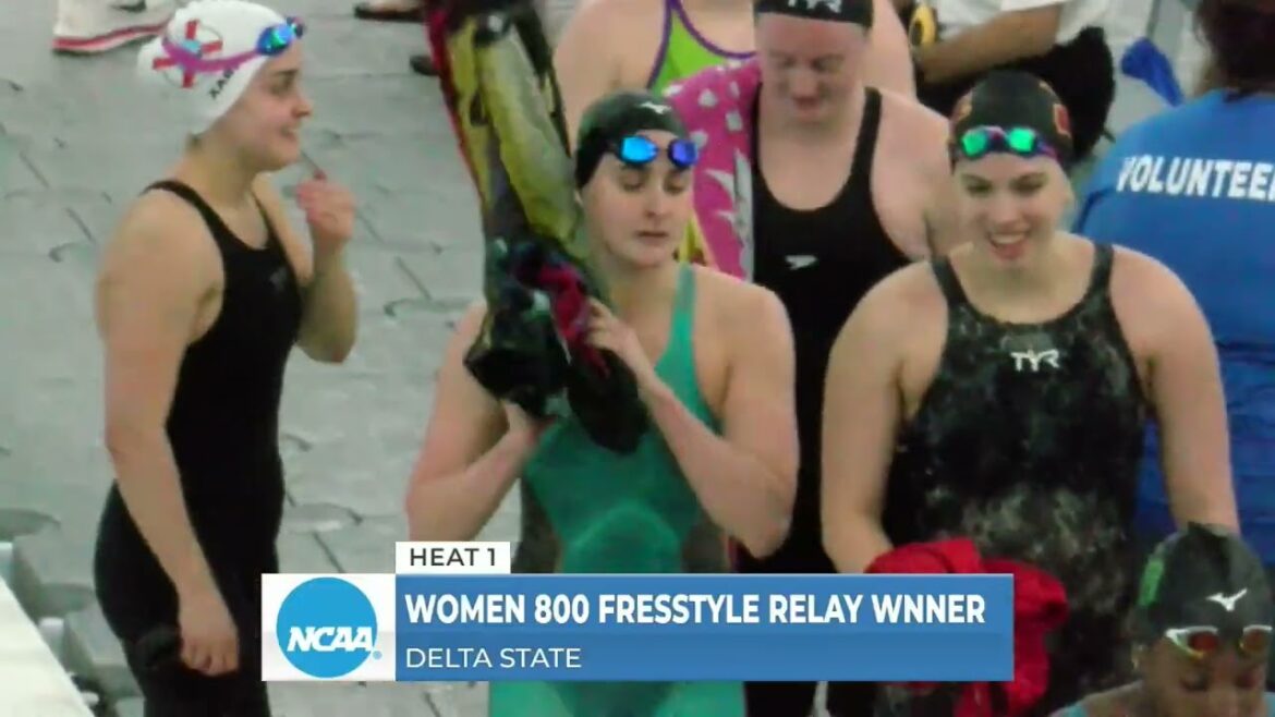 Finales de la première journée des Championnats NCAA de natation de Tampa 2026