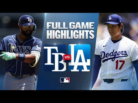 RAYS contre DODGERS Faits saillants du match complet (17/06/26) | Faits saillants de la MLB RAYS contre DODGERS Faits saillants du match complet (17/06/26) | Faits saillants de la MLB