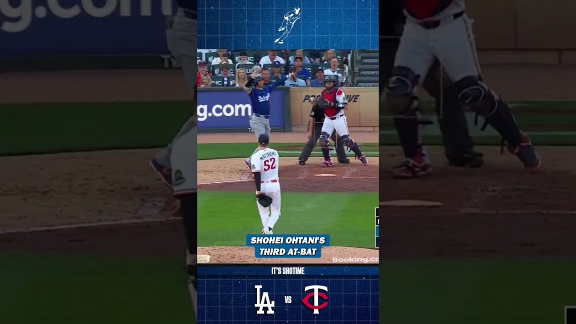 Troisième match At-Bat VS Twins de Shohei Ohtani 1