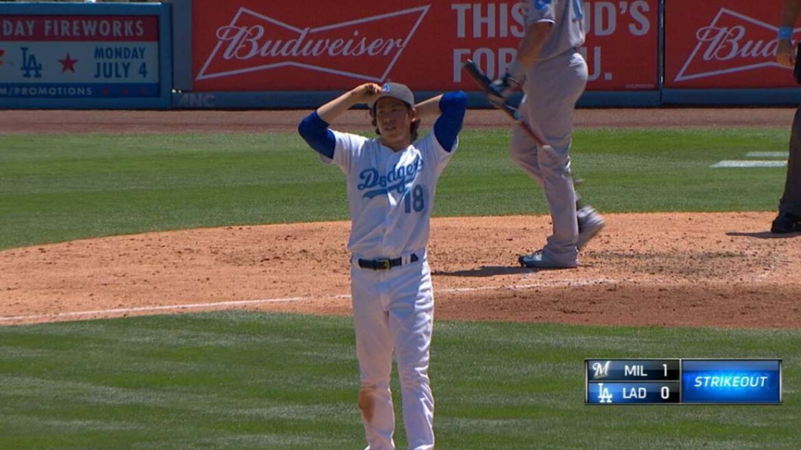 MIL@LAD : Maeda retire huit retraits sur prises en 6 1/3 de manches MIL@LAD : Maeda retire huit retraits sur prises en 6 1/3 de manches