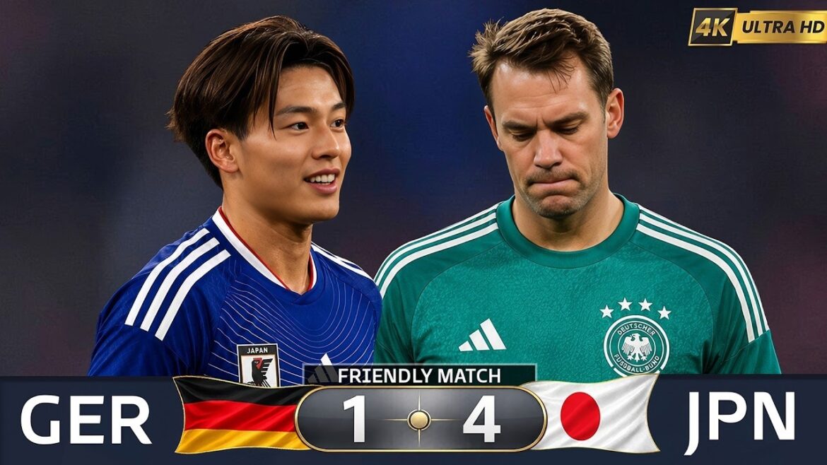 😱 LE JAPON HUMILIE L’ALLEMAGNE DEVANT SES PROPRES FANS ! Le match historique qui a choqué le monde 😱 LE JAPON HUMILIE L'ALLEMAGNE DEVANT SES PROPRES FANS ! Le match historique qui a choqué le monde