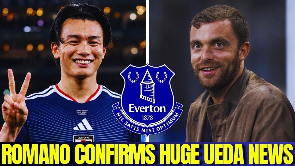 Fabrizio Romano fournit une mise à jour MASSIVE du transfert d’Ayase Ueda à Everton. Fabrizio Romano fournit une mise à jour MASSIVE du transfert d'Ayase Ueda à Everton.