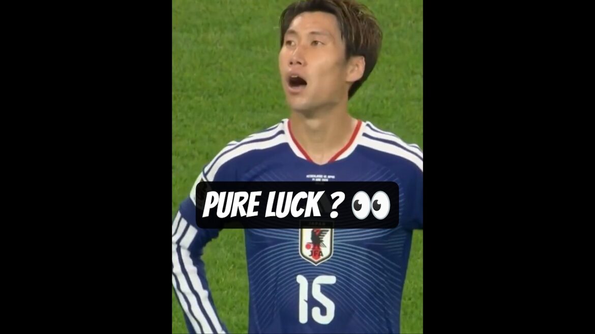 Daichi Kamada, le joueur le plus chanceux de la Coupe du monde 😂🍀