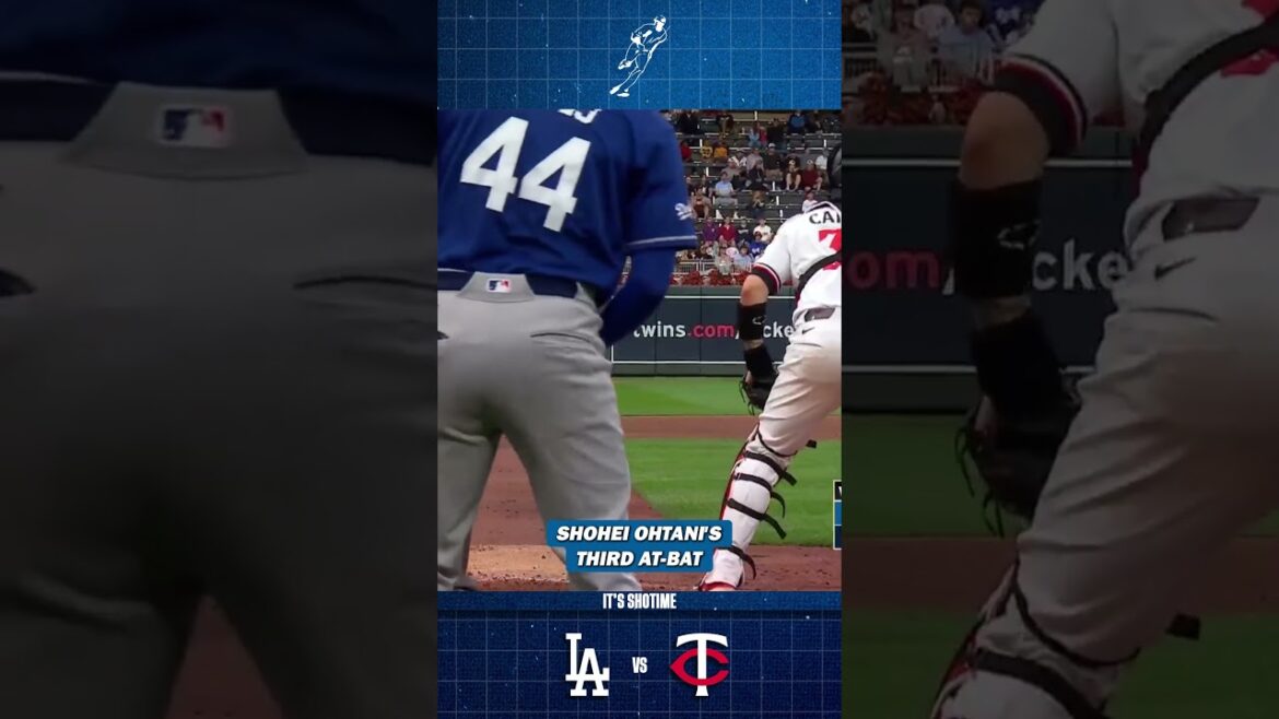 Troisième match At-Bat VS Twins de Shohei Ohtani