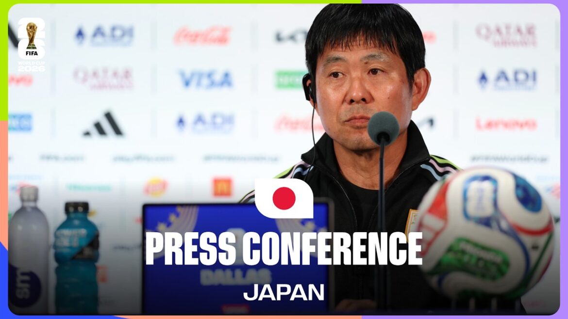 Le Japon jouera contre la Suède | Hajime Moriyasu répond aux questions