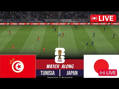 Coupe du Monde de la FIFA 2026 EN DIRECT : Japon contre Tunisie | Match complet en streaming | Partition et commentaire Coupe du Monde de la FIFA 2026 EN DIRECT : Japon contre Tunisie | Match complet en streaming | Partition et commentaire