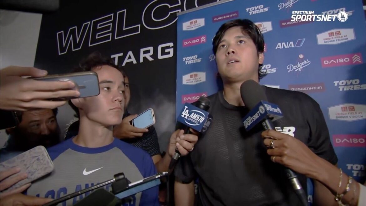 Shohei Ohtani donne une perspective d'échange et de collaboration avec Dalton Rushing