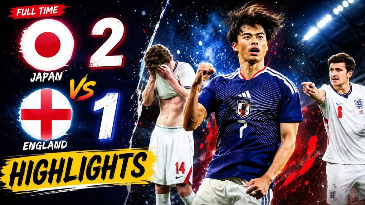 LE JAPON ÉTONNE L’ANGLETERRE ! 🇯🇵 L’objectif d’adieu de Mitoma scelle une victoire historique | Faits marquants 2026 LE JAPON ÉTONNE L'ANGLETERRE ! 🇯🇵 L'objectif d'adieu de Mitoma scelle une victoire historique | Faits marquants 2026