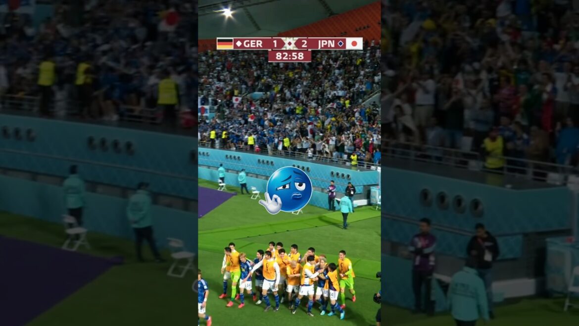 Le moment où le Japon a choqué l’Allemagne ! 😱🇯🇵 | Coupe du Monde de la FIFA Le moment où le Japon a choqué l’Allemagne ! 😱🇯🇵 | Coupe du Monde de la FIFA
