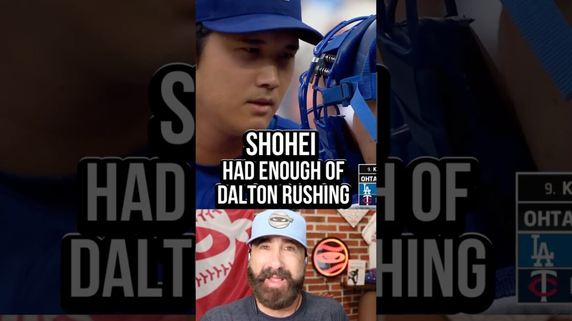 Shohei Ohtani en avait assez de Dalton Rushing 😳
