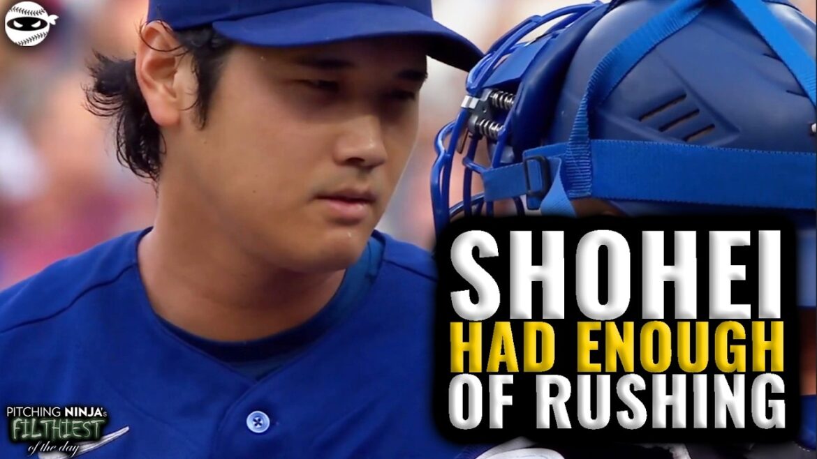 Shohei Ohtani en avait assez de Dalton Rushing
