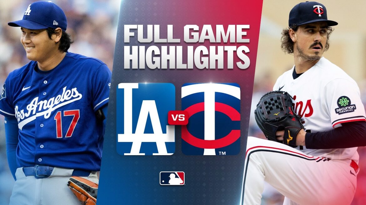 DODGERS vs. TWINS Faits saillants du jeu complet (24/06/26) | Faits saillants de la MLB (Shohei Ohtani)