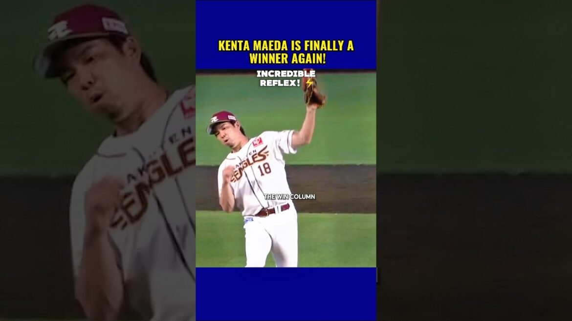 LE RETOUR DE 3 900 JOURS DE KENTA MAEDA EST COMPLET ! #shortfeed #baseball #feedshorts