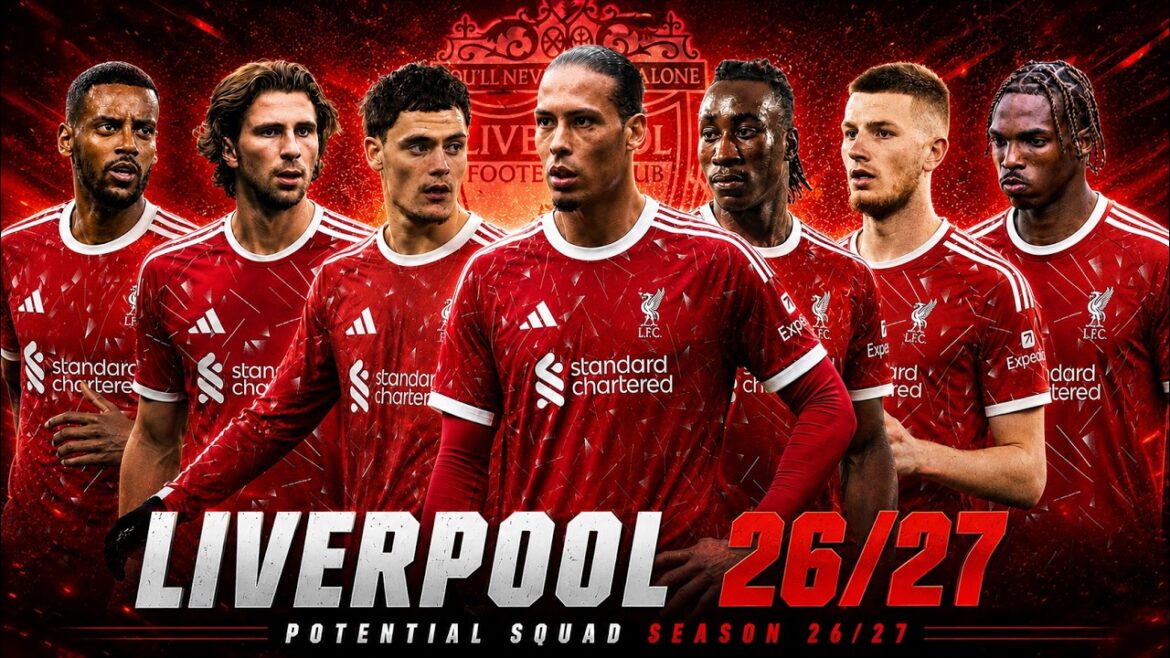 LIVERPOOL SAISON COMPLÈTE DE L'ÉQUIPE 2026/27 | Mise à jour de l'équipe de Liverpool avec les rumeurs de transfert