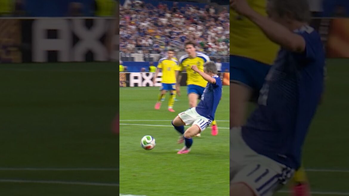 Daizen Maeda frappe pour le Japon 🇯🇵 #FIFAWorldCupOnYT