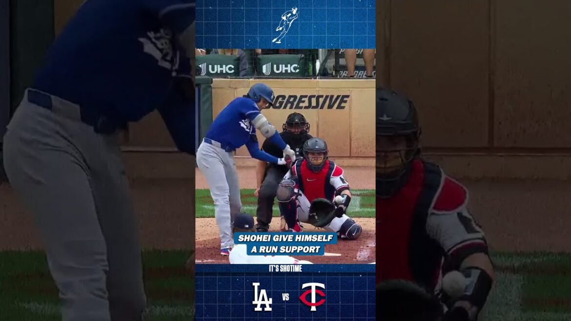 Shohei Ohtani RBI Single coupe la tête