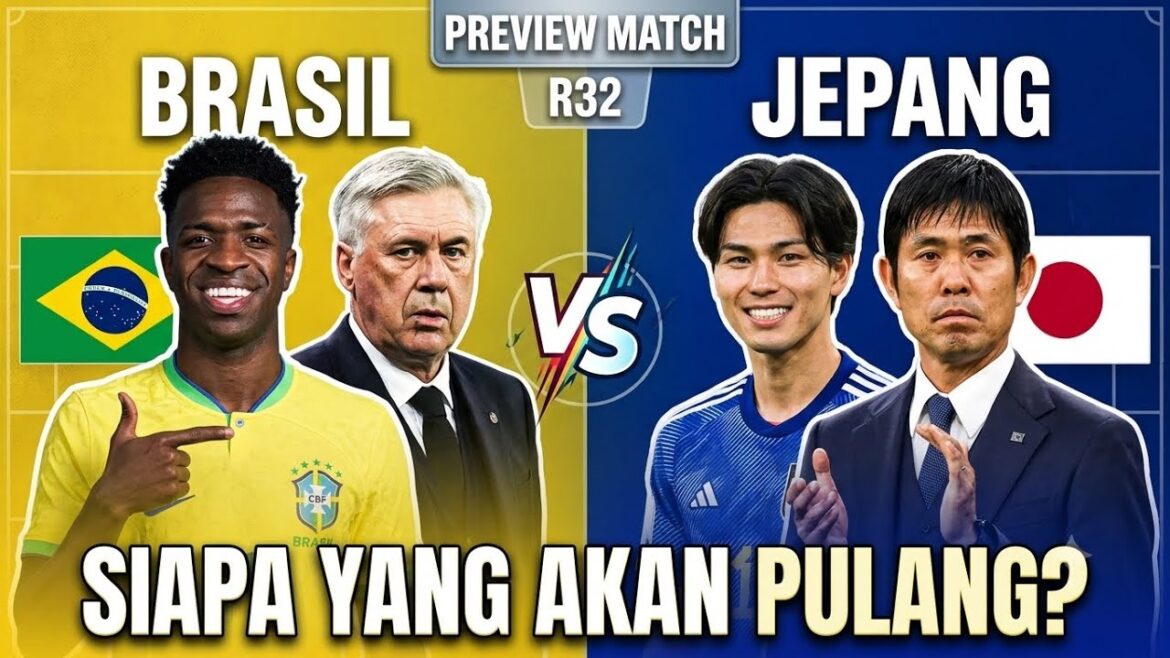 🔥BRESIL contre JAPON ! Ancelotti testé par Moriyasu, Vini Jr Prêt à détruire Blue Samurai ? | Aperçu du match