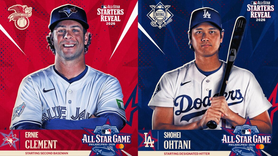 Les finalistes du All-Star Game 2026 sont RÉVÉLÉS (Shohei Ohtani et Ernie Clement en tête des votes NL/AL !)