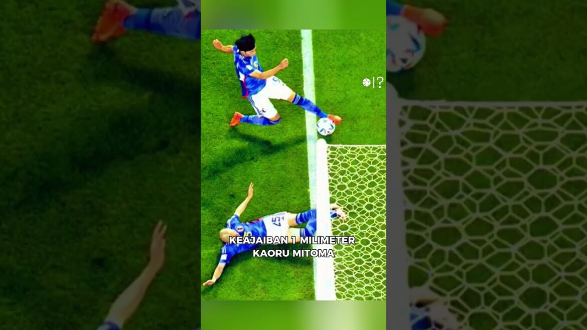 Le drame des buts de 1 mm de l'équipe nationale japonaise