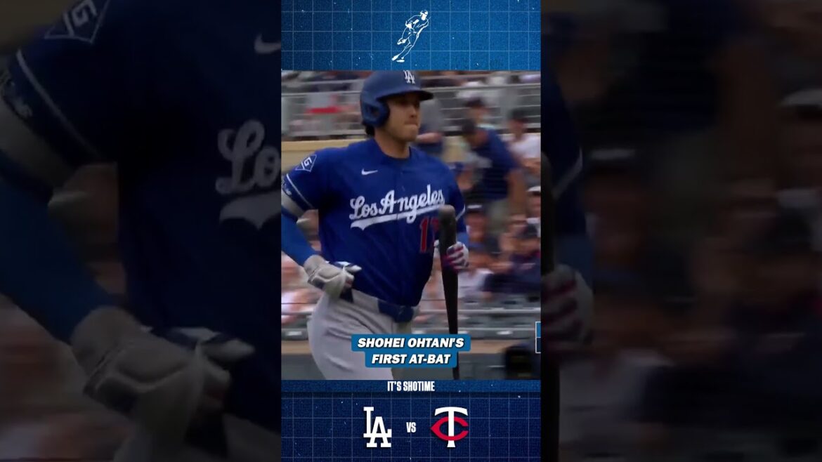 Premier match At-Bat VS Twins de Shohei Ohtani 3